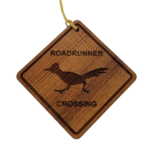 Wholesale Roadrunner Crossing Ornament - Roadrunner Ornament - Wood Souvenir