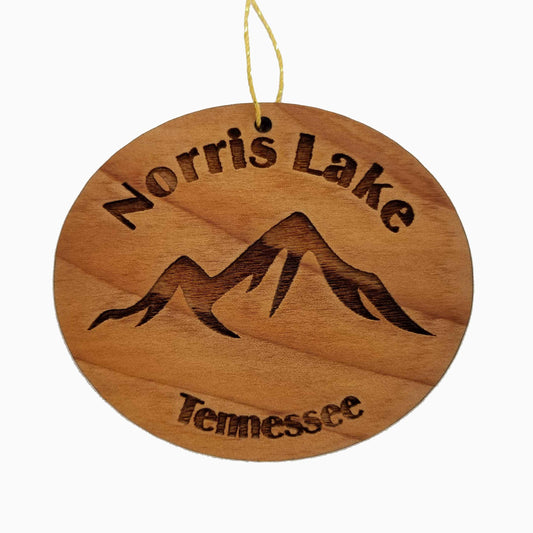 Wholesale Norris Lake Ornament Handmade Wood Tennessee Souvenir TN