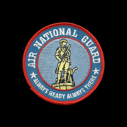 Air National Guard Patch - Always Ready Always There Iron On Souvenir Badge Emblem