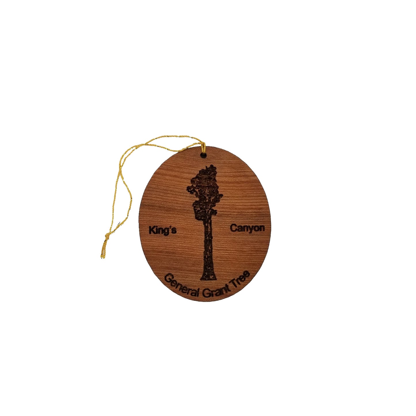 General Grant Tree King's Canyon National Park Redwood Ornament