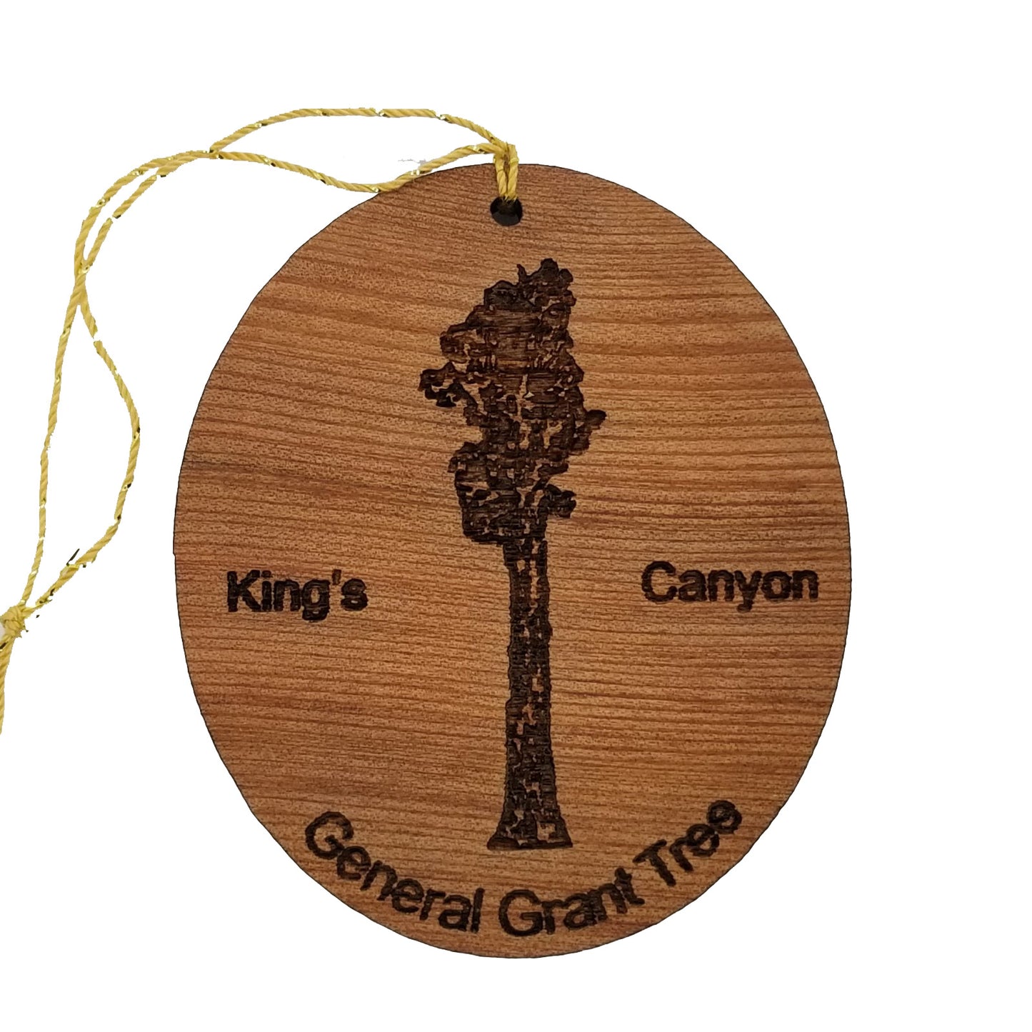 Wholesale General Grant Tree King's Canyon National Park Wood Ornament Souvenir