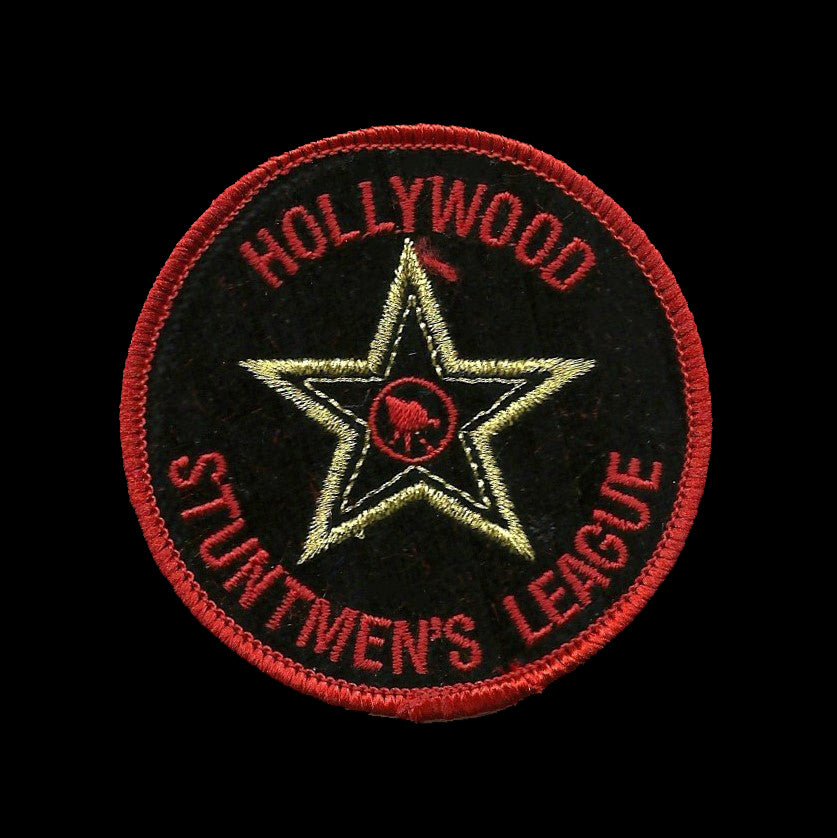 Vintage California Patch - Hollywood Stars - Stuntmen League California Souvenir Iron On