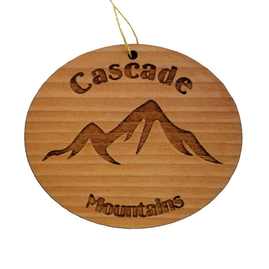 Wholesale Cascade Mountains Ornament  Wood Souvenir