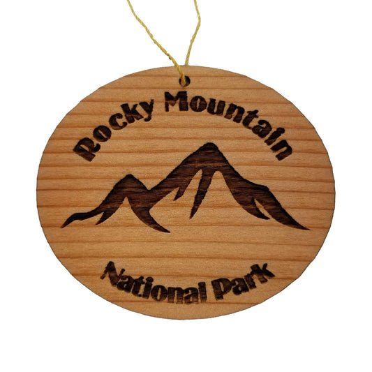 Wholesale Rocky Mountains Ornament Wood Rocky Mountain National Park Colorado Souvenir