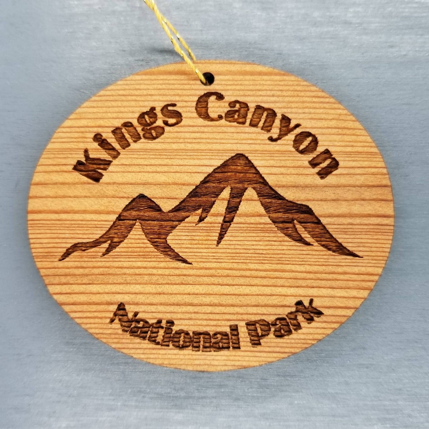 Wholesale Kings Canyon Ornament California Wood Mountains Souvenir Kings Canyon National Park