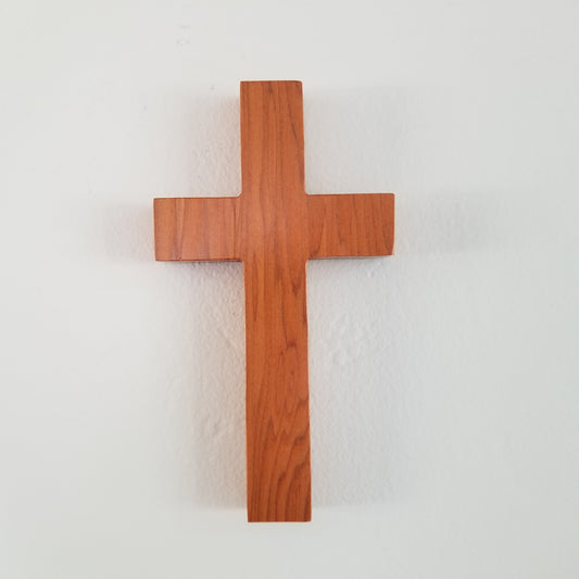 Wood Wall Cross - Wooden Cross - Redwood Cross - Cross 7 Inch - 3149 ASST