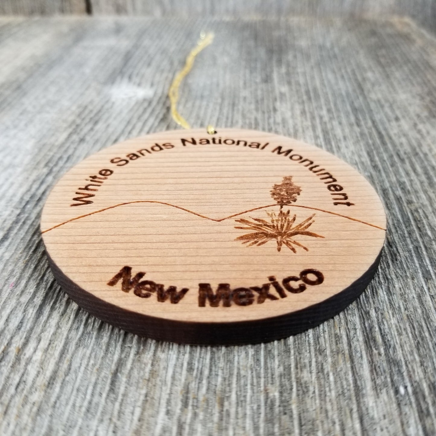 White Sands National Monument Christmas Ornament NM