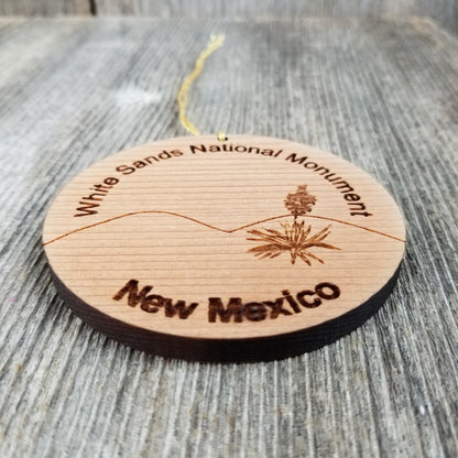 White Sands National Monument Christmas Ornament NM
