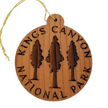 Wholesale Kings Canyon National Park Wood Ornament California Sequoia Gigantea Giant Trees Wood Souvenir