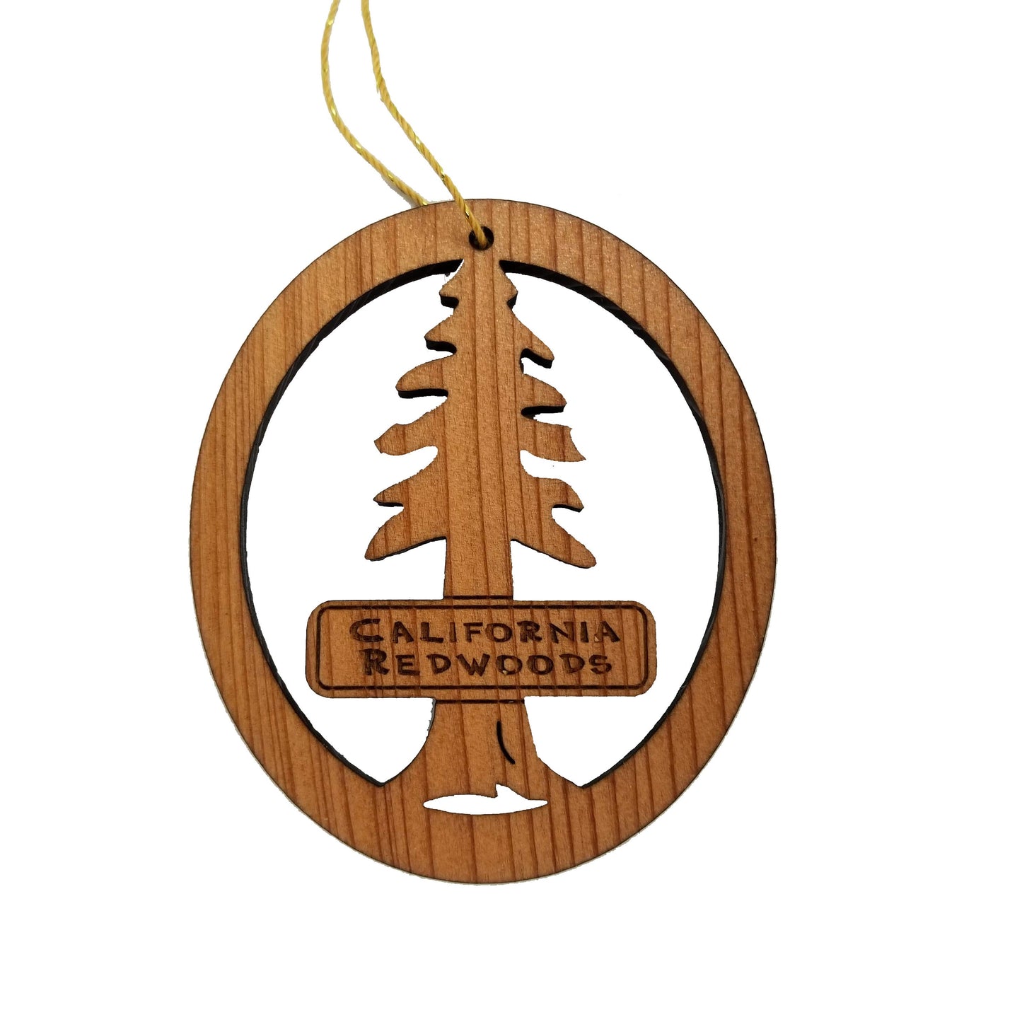 Wholesale California Redwoods Ornament Wood Souvenir