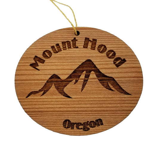 Wholesale Mount Hood Ornament Oregon Souvenir Mt Hood Meadows Ski Resort Wood Mountains