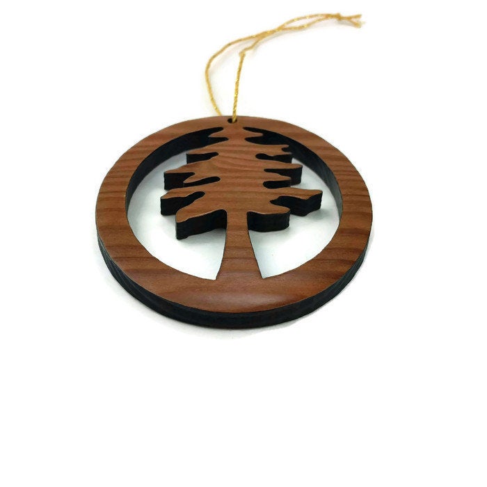 Wholesale Big Tree Wood Ornament Souvenir Christmas