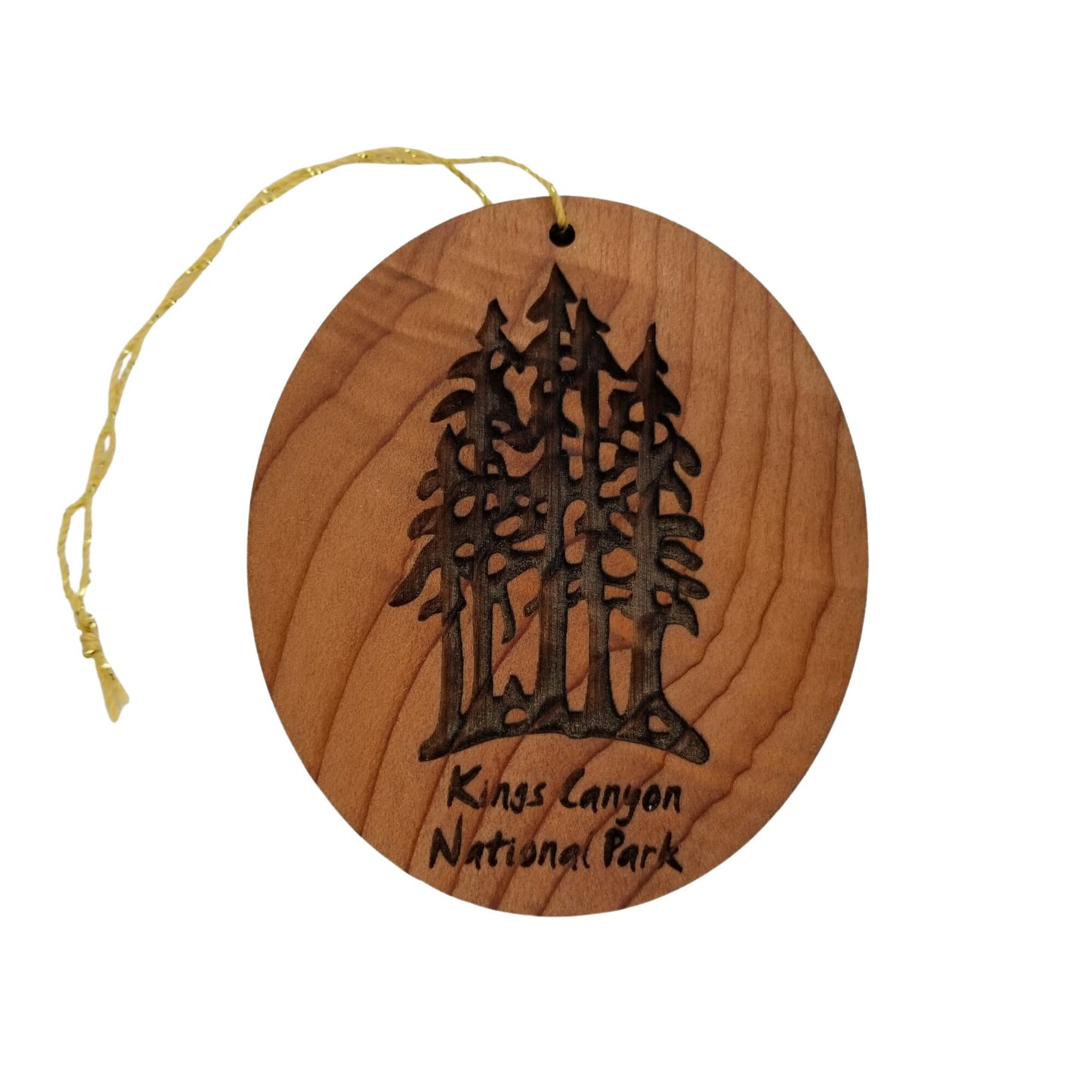 Wholesale Kings Canyon National Park Wood Ornament California Sequoia Gigantea Giant Trees Souvenir