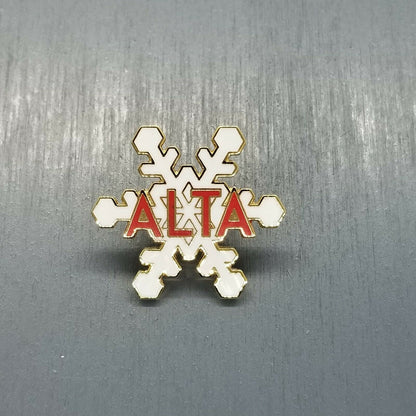 Utah Pin - Alta Utah Ski Area Souvenir Hat Pin Lapel Travel Gift Resort Logo